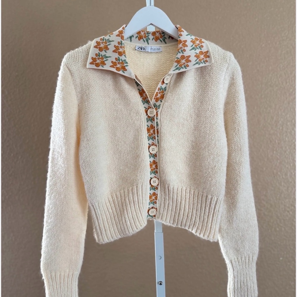 Zara collared sweater